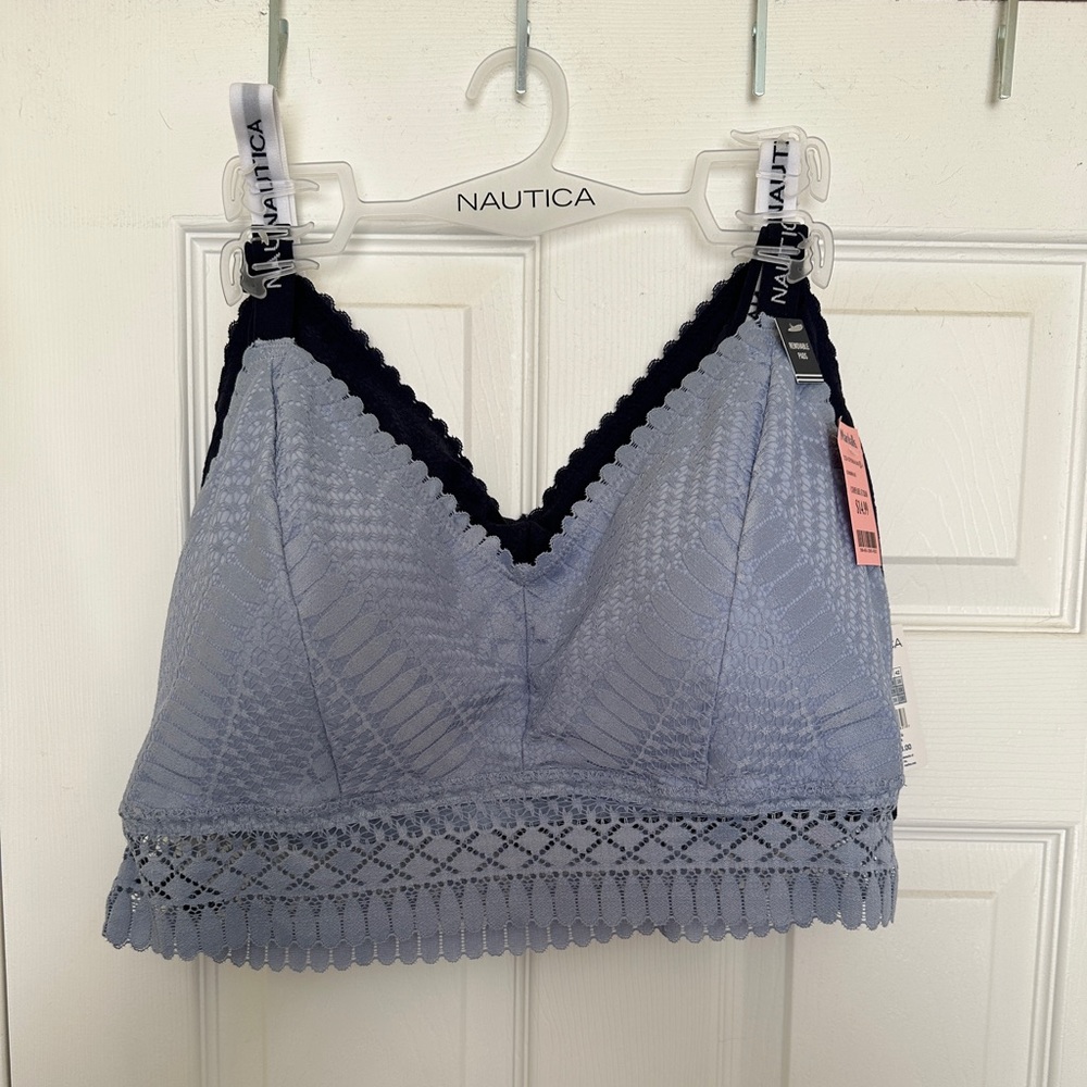 NWT NBW Nautica Lace Sports Bras